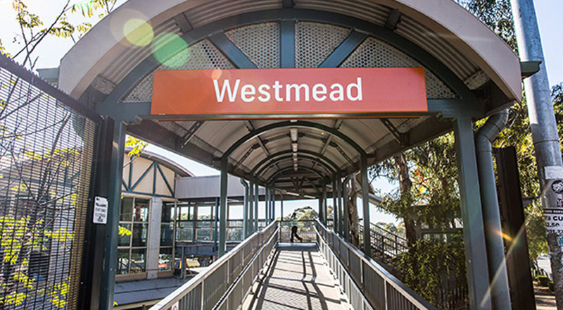 Train transport to Catherine McAuley Westmead