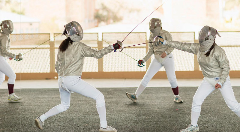 Catherine McAuley Catholic College Westmead fencing competition