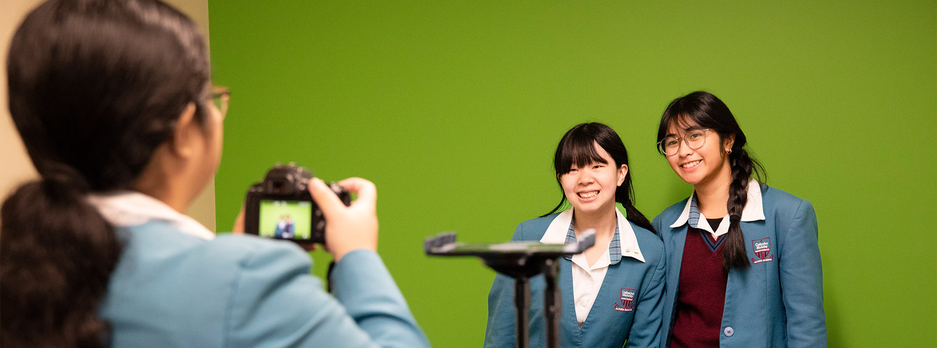 Photography class at McAuley Westmead