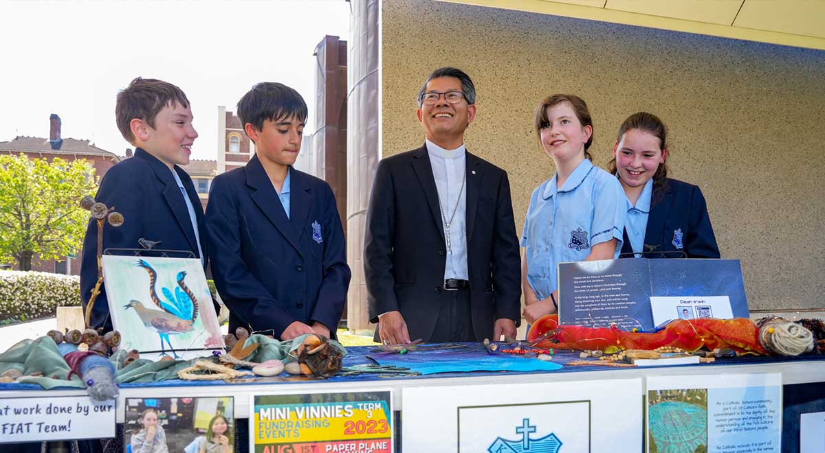 Bishop Vincent Long at the Catholic Schools Parramatta Diocese Education Mass